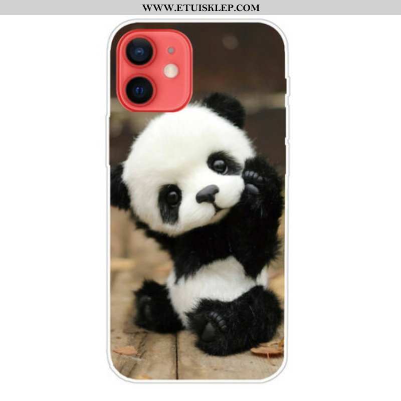 Etui do iPhone 13 Mini Elastyczna Panda